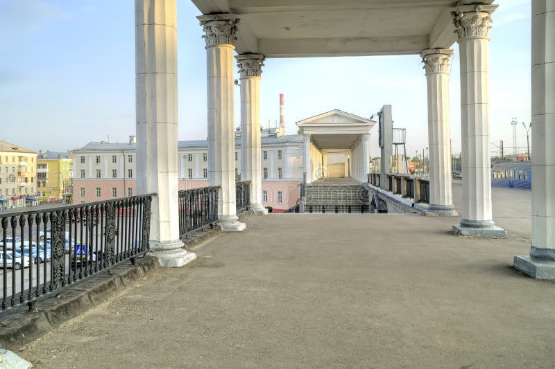 järnväg station Stad Oryol royaltyfri bild järnväg station Stad Oryol royaltyfri bild