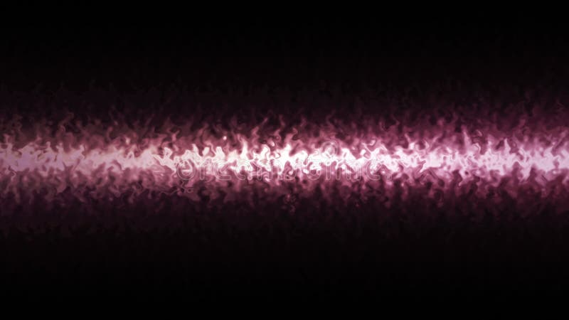 4K Abstract animation glowing modern magnetic plasma energy line. Random vibrations radio magnetic wave line effect. stock illustration