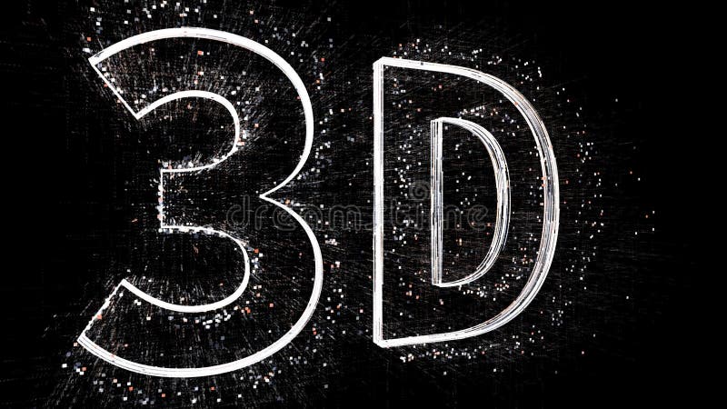 4 k 3d tredimensionell matris binär datorkodtextanimering. royaltyfri illustrationer