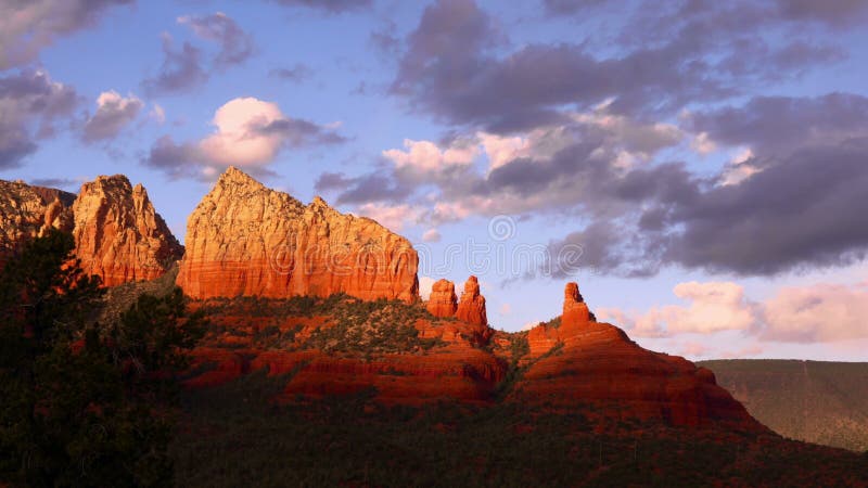 4K, die Sun in Sedona glätten, Arizona summen herein laut