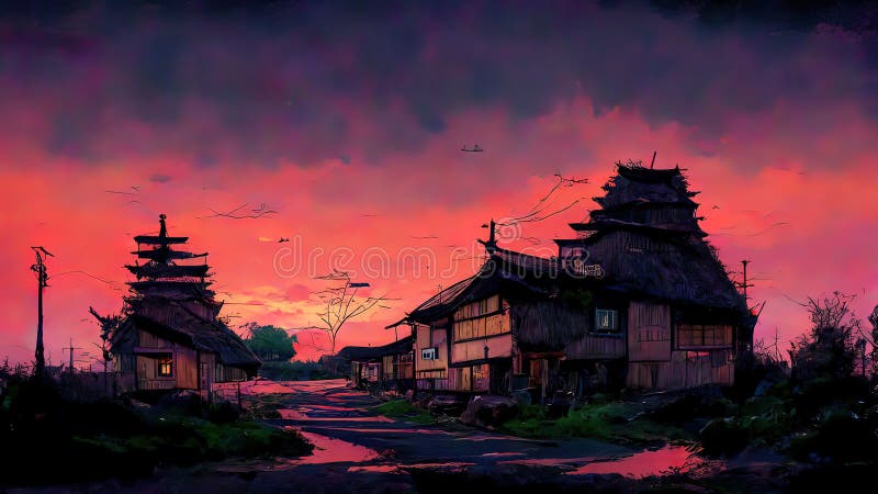 Download Anime'S Emotive Canvas Colorful World-Building Expressive  Landscapes Royalty-Free Stock Illustration Image - Pixabay