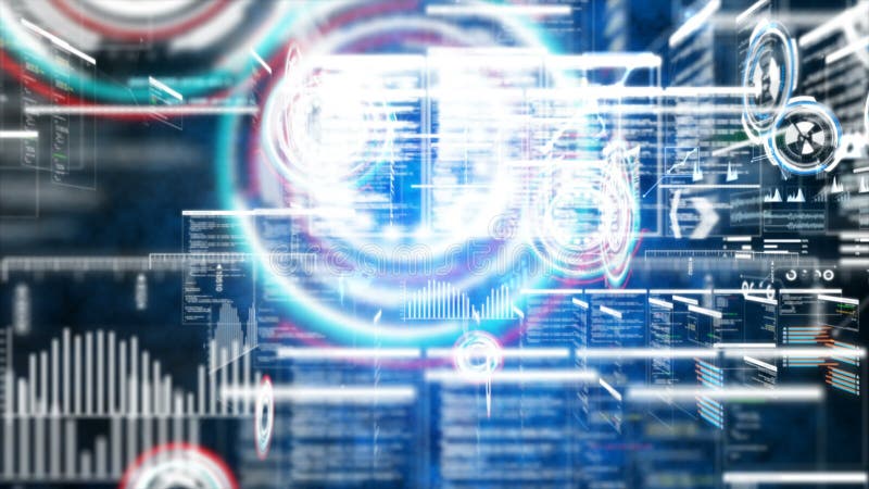 4K Flight pass random code text box table element on dark abstract background for futuristic technology concept stock illustration