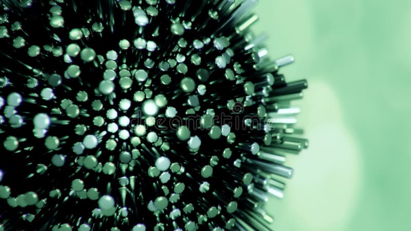 4K futuristic molecular structure. vector illustration