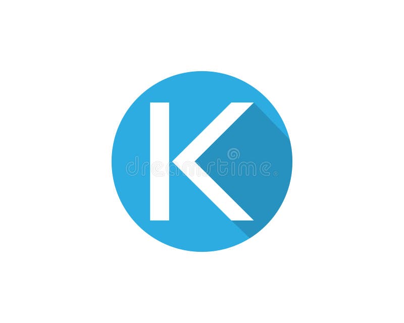 K Letter Symbol Illustration Design Stock Vector Illustration of