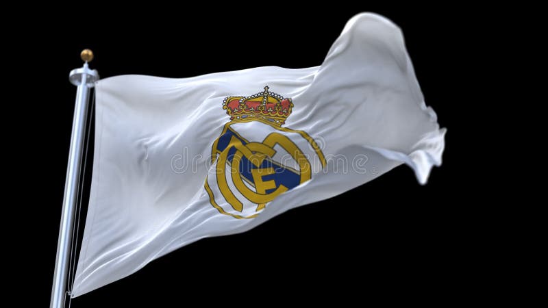 Bandera del Real Madrid ondeando en: video de stock (totalmente libre de  regalías) 31715464