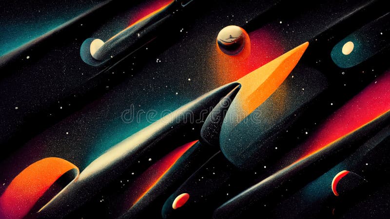 45 Retro Space Art Wallpaper  WallpaperSafari