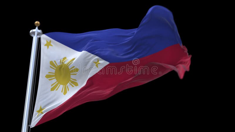 philippine flag waving animation