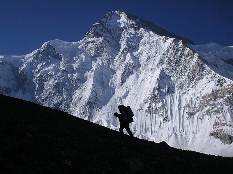 Mountain Climber Silhouette