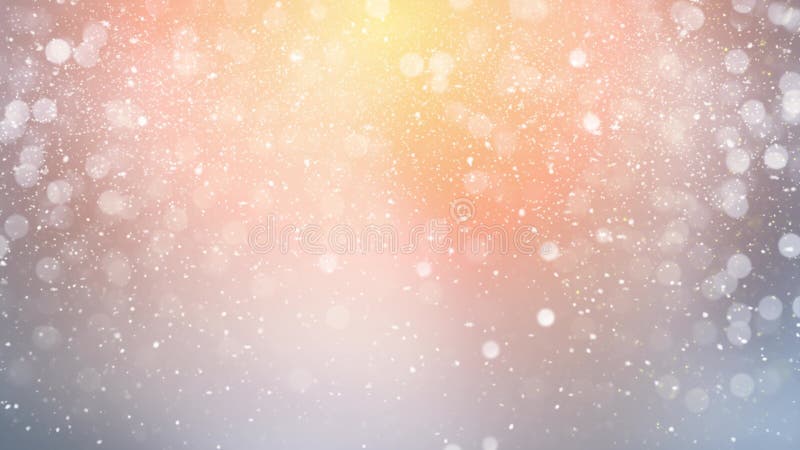 Christmas Winter Snow and Snowflakes Background with Seamless Loop, Suitable for Christmas, New Year, Winter Promos vector illustration
