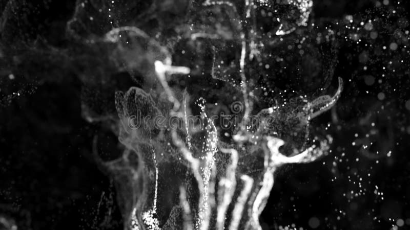 4K Unique particle burst background. royalty free illustration
