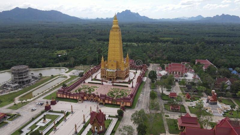 4k αεροστεγές υλικό από το wat maha ότι ο ναός wachiramongkol στο ao nang krabi φιλμ μικρού μήκους
