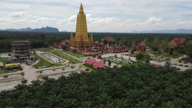4k αεροστεγές υλικό από το wat maha ότι ο ναός wachiramongkol στο ao nang krabi φιλμ μικρού μήκους