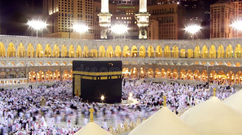 Kaaba in La Mecca immagini stock libere da diritti Kaaba in La Mecca immagini stock libere da diritti