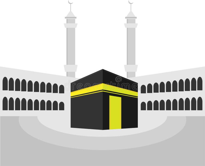 Kaaba Mecca Drawing