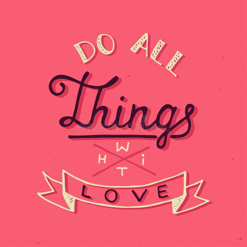 Kaart met het hand getrokken element van het typografieontwerp voor groetkaarten, affiches en druk vector illustratie Kaart met het hand getrokken element van het typografieontwerp voor groetkaarten, affiches en druk vector illustratie
