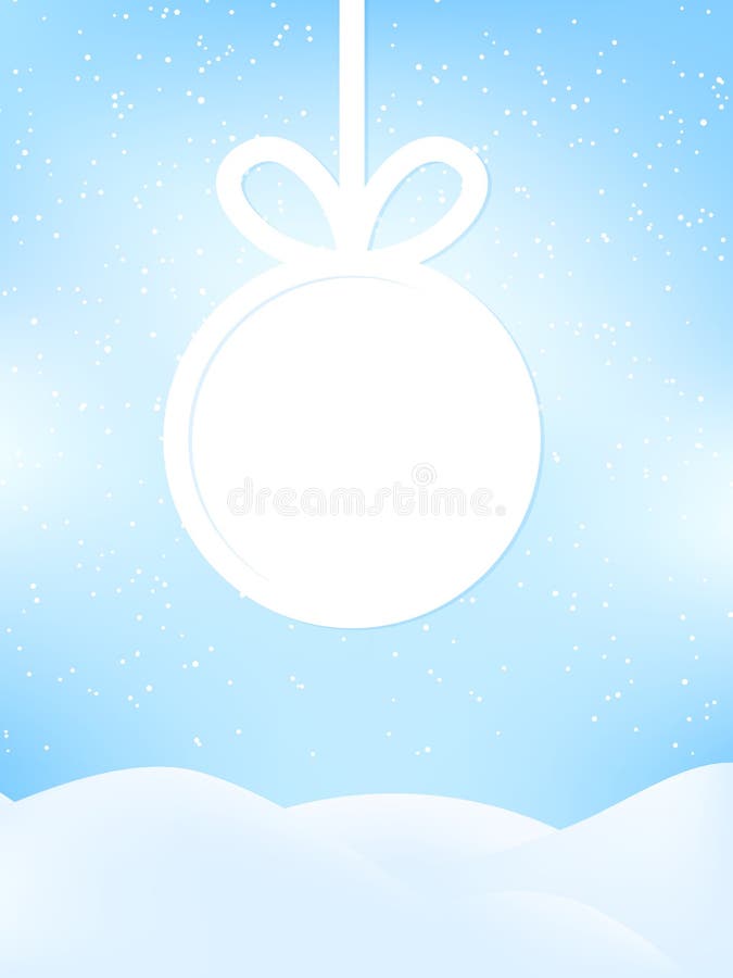 Kaart van de Kerstmis retro groet. + EPS10 stock illustratie Kaart van de Kerstmis retro groet. + EPS10 stock illustratie