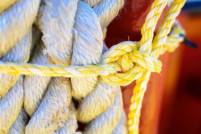 Kabel op zee royalty-vrije stock afbeeldingen Kabel op zee royalty-vrije stock afbeeldingen