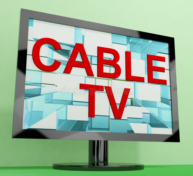 kablowy cyfrowy medialny pokazywać tv ilustracji kablowy cyfrowy medialny pokazywać tv ilustracji
