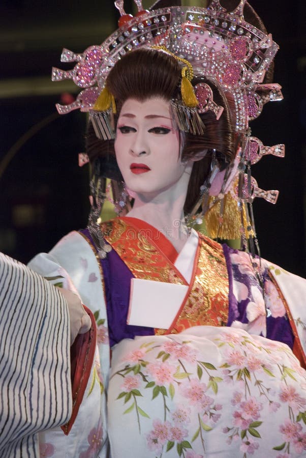 Kabuki performer editorial stock image. Image of japan 18797474