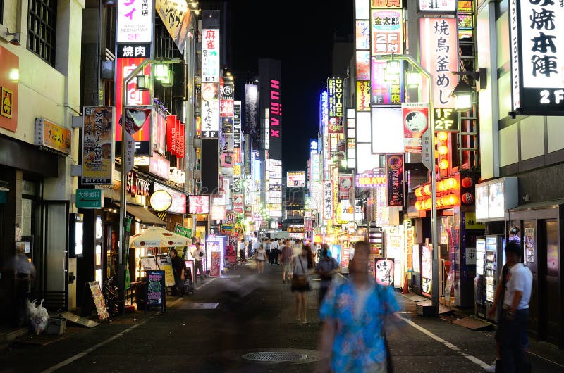 Kabukicho w Tokio, Japonia obrazy royalty free Kabukicho w Tokio, Japonia obrazy royalty free