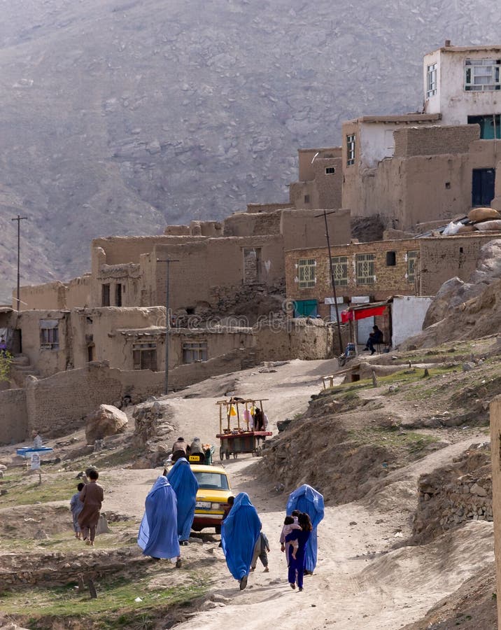 Village life in Kabul, Afghanistan