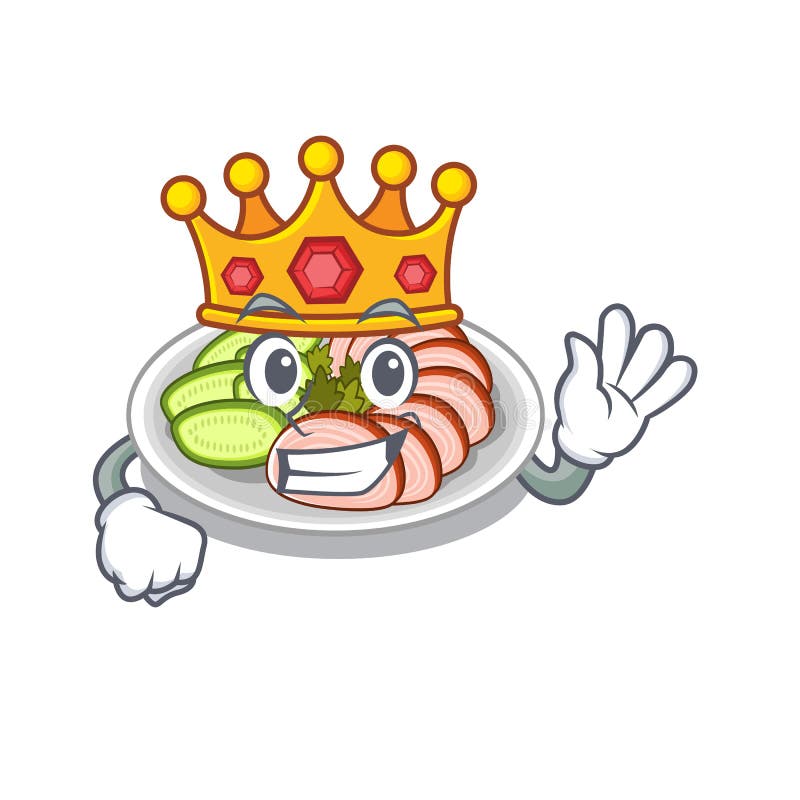 Kaczka królewska sÅ‚użyÅ‚a na pÅ‚ycie karykatury royalty ilustracja Kaczka królewska sÅ‚użyÅ‚a na pÅ‚ycie karykatury royalty ilustracja