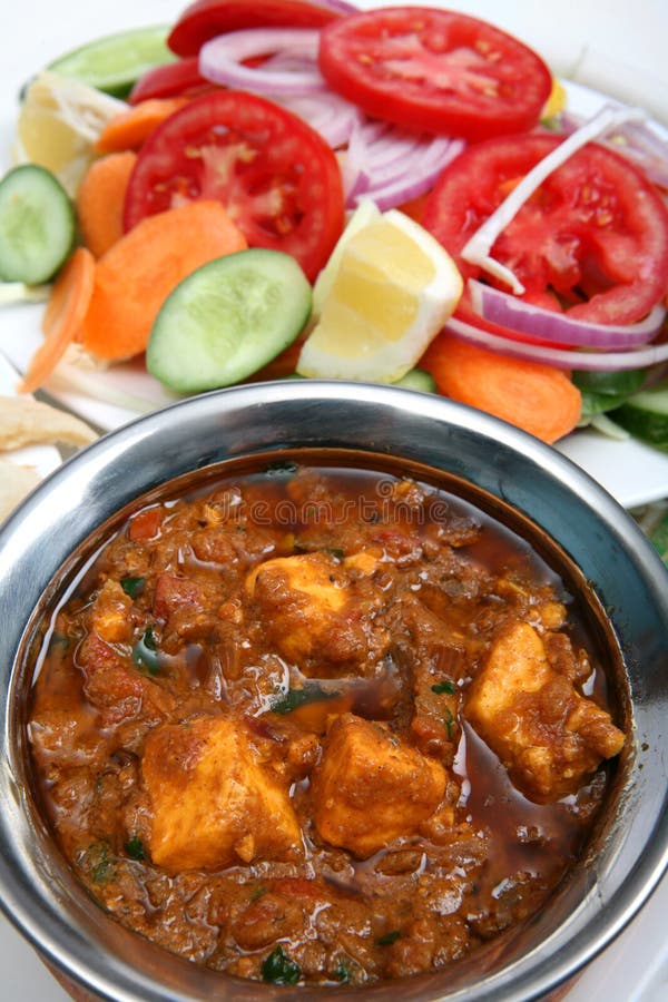 Kadai paneer curry