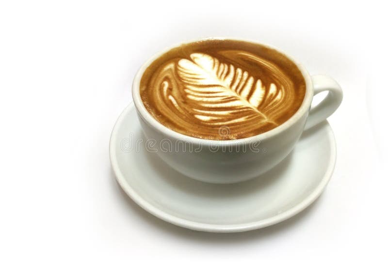  Kaffe Latte arkivfoto