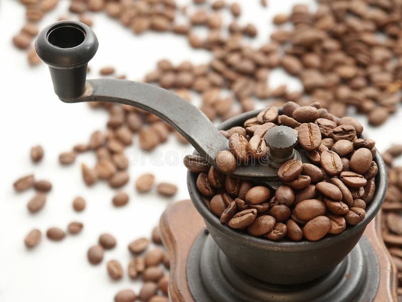 Kaffeebohnen lizenzfreies stockbild