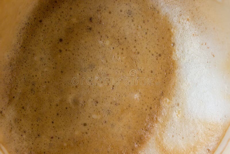 Kaffefläckar på exponeringsglas royaltyfria bilder Kaffefläckar på exponeringsglas royaltyfria bilder