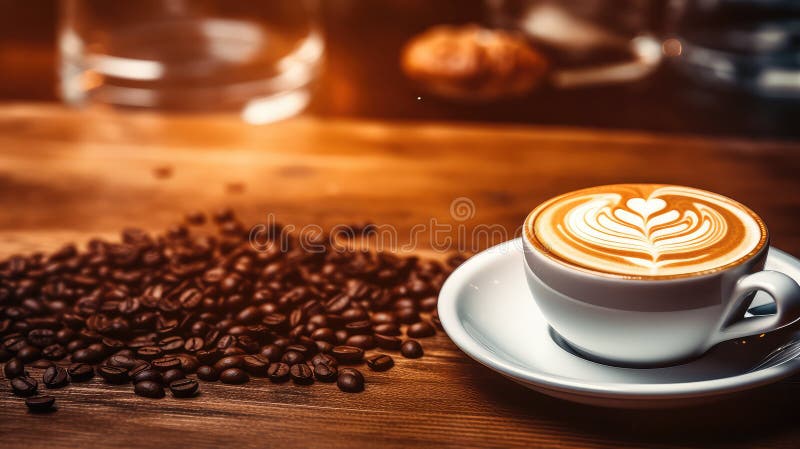 Kaffepwifi vektor illustrationer