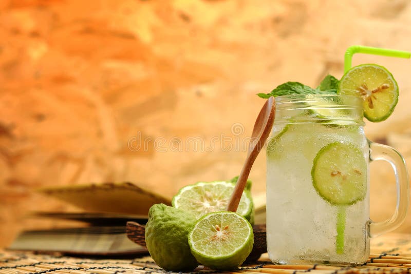 Kaffir Lime So, Bergamot Soda Cool Drink, Thailand ...