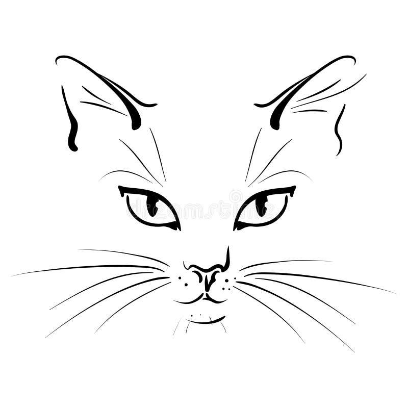 Kaganiec kot ilustracja wektor Kaganiec kot ilustracja wektor
