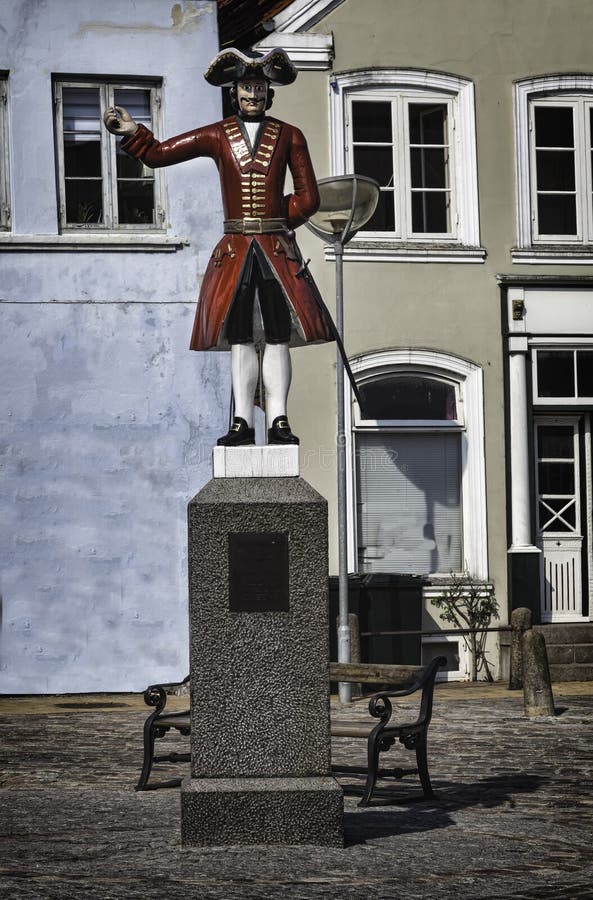 The Kagmand statue in Tonder, Denmark