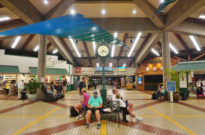 The Kahului Airport (OGG) in Maui, Hawaii Editorial Stock Photo Image