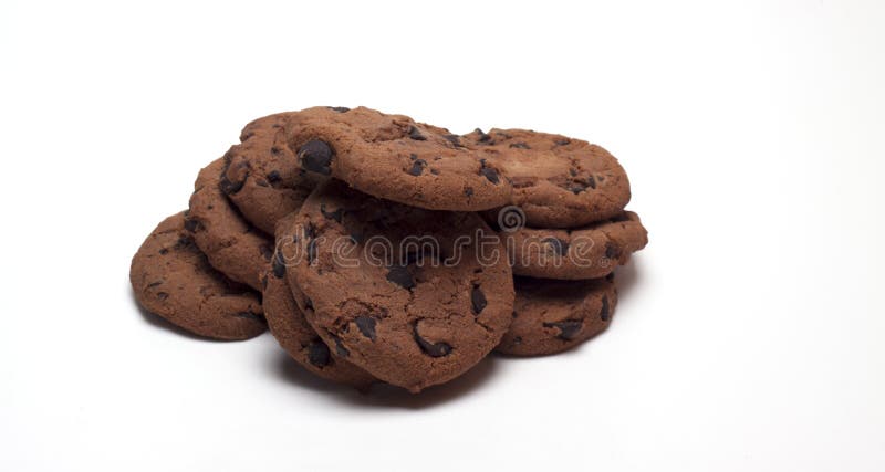 Kakor med choklad fotografering för bildbyråer Kakor med choklad fotografering för bildbyråer