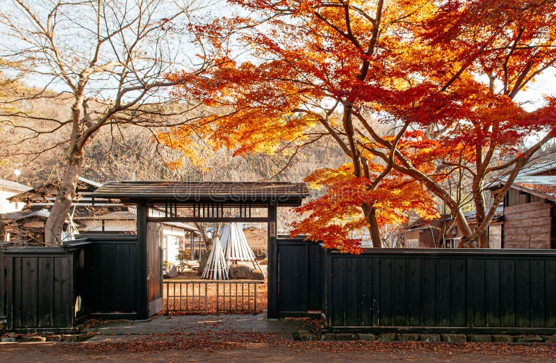 Kakunodate old Samurai town peaceful autumn in Akita, Tohoku region - Japan