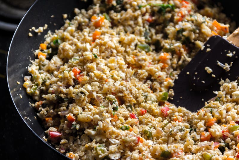Kalafiorowy Rice obraz stock Kalafiorowy Rice obraz stock