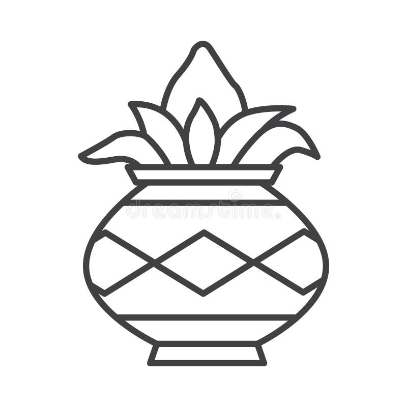 Line Kalash Stock Illustrations 550 Line Kalash Stock Illustrations