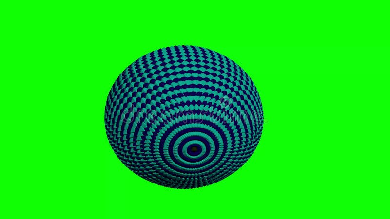 Kaleidoscope consists of geometric object blinking in different colors. royalty free illustration