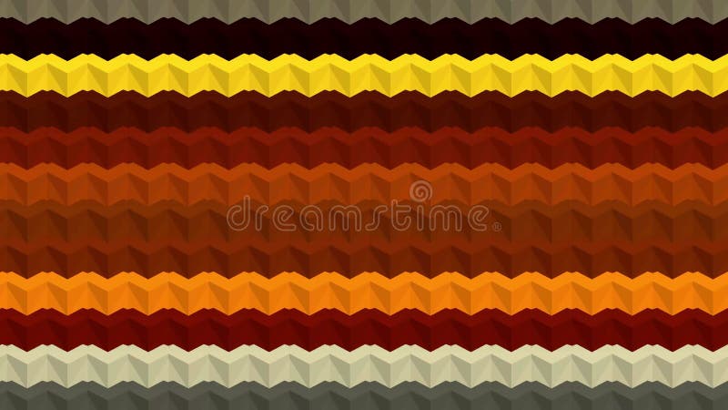 Kaleidoscope consists of geometric objects blinking in different colors. stock illustration