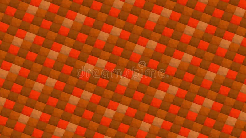Kaleidoscope consists of geometric objects blinking in different colors. stock illustration