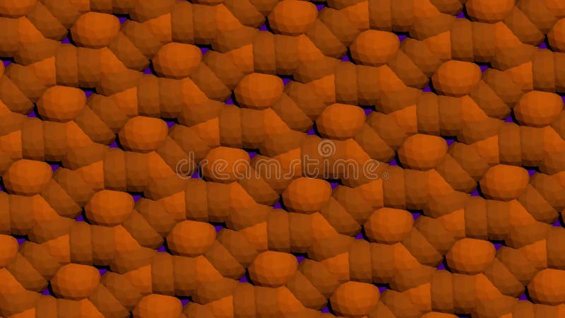 Kaleidoscope consists of geometric objects blinking in different colors. royalty free illustration