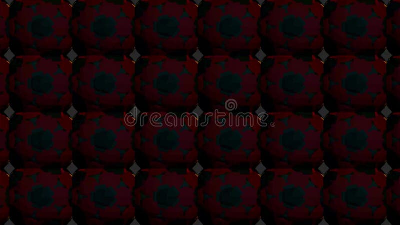 Kaleidoscope consists of geometric objects blinking in different colors. royalty free illustration