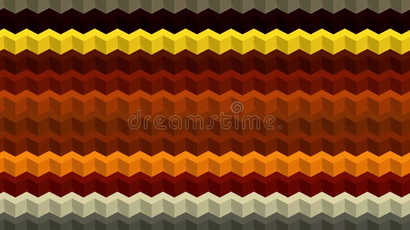 Kaleidoscope consists of geometric objects blinking in different colors. vector illustration