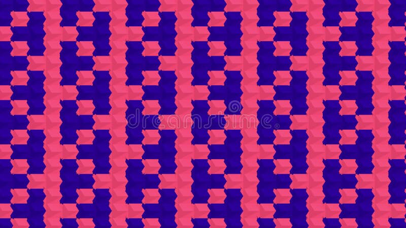 Kaleidoscope consists of geometric shapes blinking in different colors. vector illustration