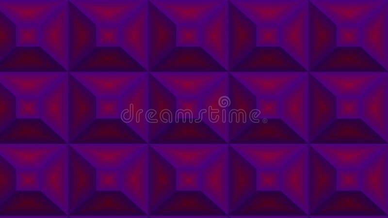Kaleidoscope consists of geometric shapes blinking in different colors. royalty free illustration
