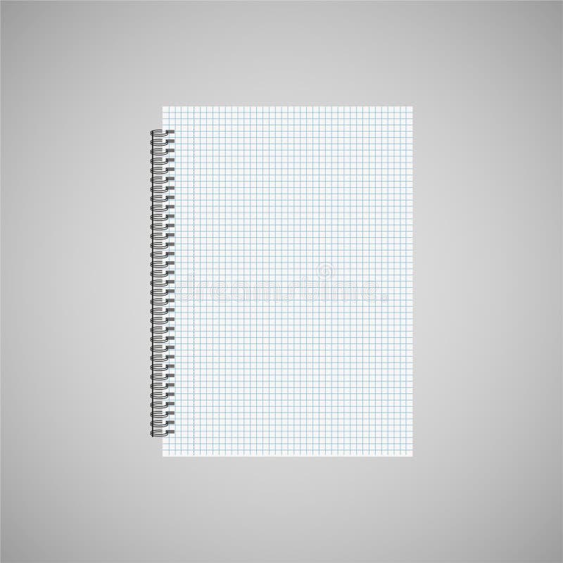 Kalender der leeren Wand, realistisches weißes Blatt Papier mit den Zellen des grauen Hintergrundes wird isoliert stock abbildung Kalender der leeren Wand, realistisches weißes Blatt Papier mit den Zellen des grauen Hintergrundes wird isoliert stock abbildung