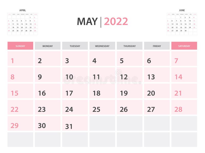 Kalender ut 2022