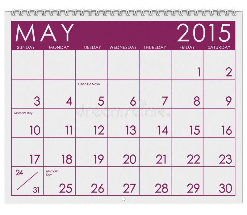 Kalender 2022 Monat Mai  stock abbildung Illustration von 
